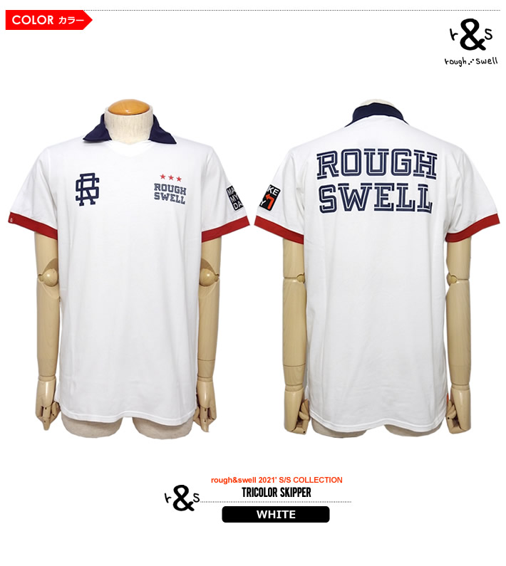 rough&swell（ラフアンドスウェル）ポロシャツ