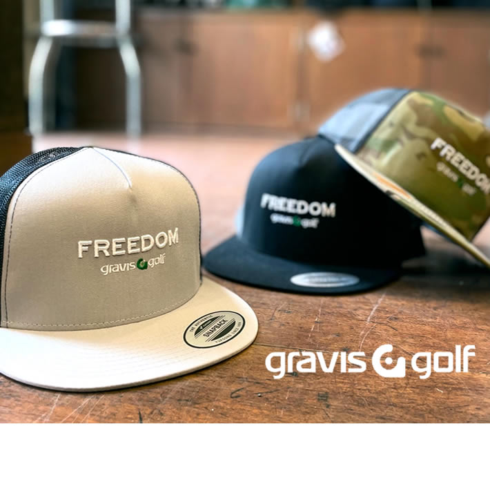 gravis golf(グラビスゴルフ)Freedomキャップ 