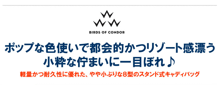 BIRDS OF CONDOR（バーズオブコンドル）キャディバッグ
