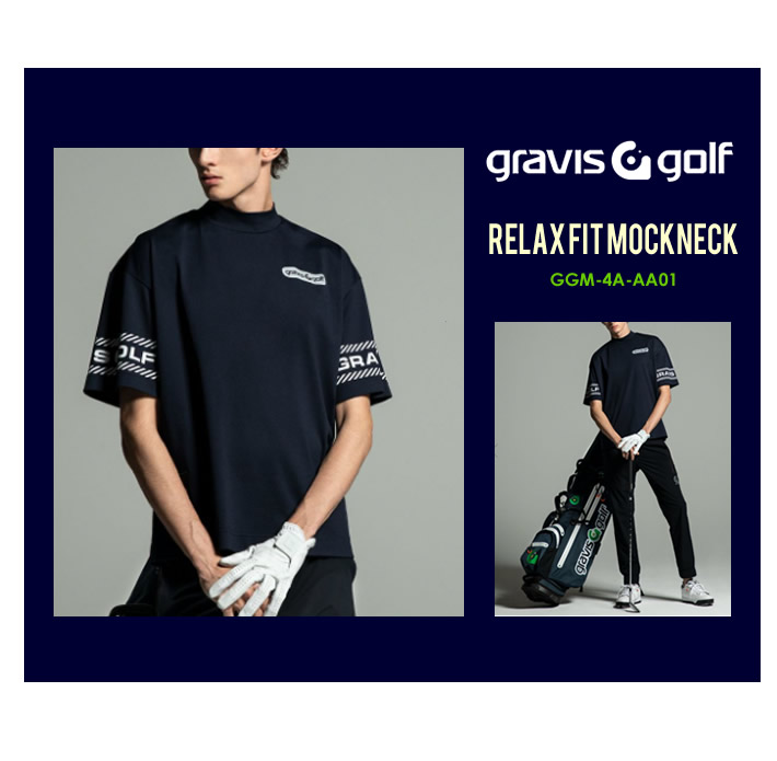 gravis golf(グラビスゴルフ)モックネック