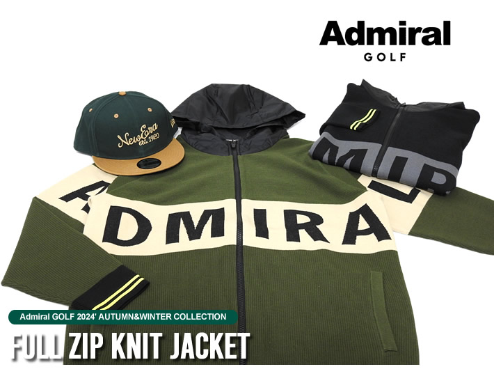 Admiral GOLF（アドミラルゴルフ）ニットジャケット