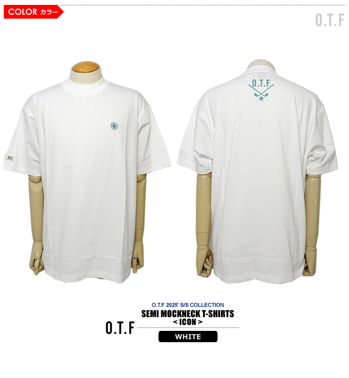 O.T.F（オーティーエフ）モックネック