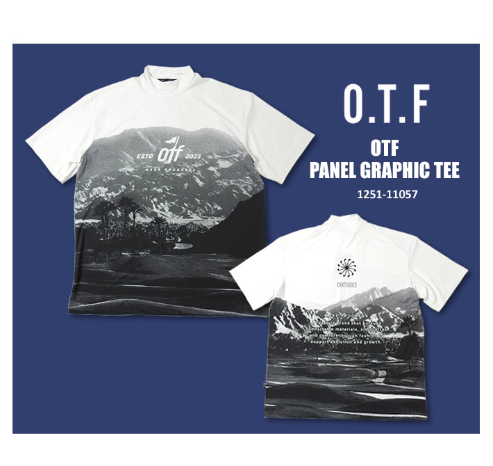 O.T.F（オーティーエフ）モックネック
