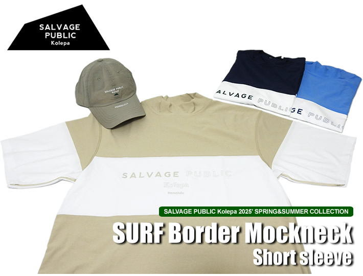 SALVAGE PUBLIC KOLEPA（サルベージパブリックコレパ）モックネック