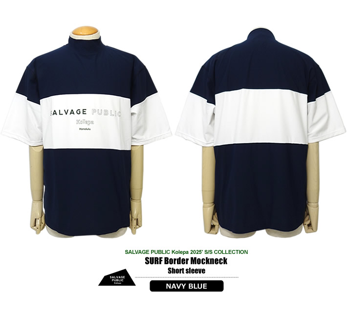 SALVAGE PUBLIC KOLEPA（サルベージパブリックコレパ）モックネック