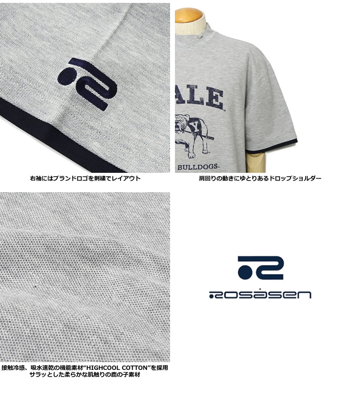 ROSASEN（ロサーセン）モックネック
