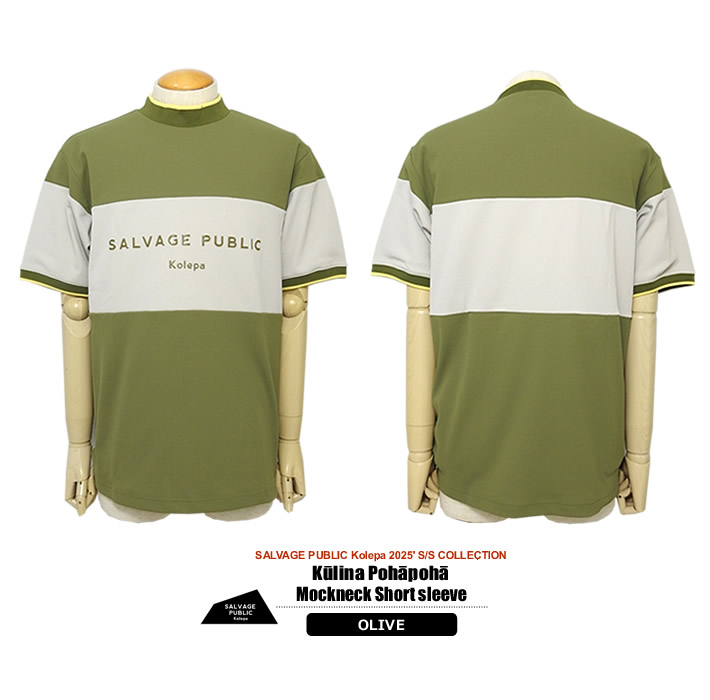 SALVAGE PUBLIC KOLEPA（サルベージパブリックコレパ）モックネック