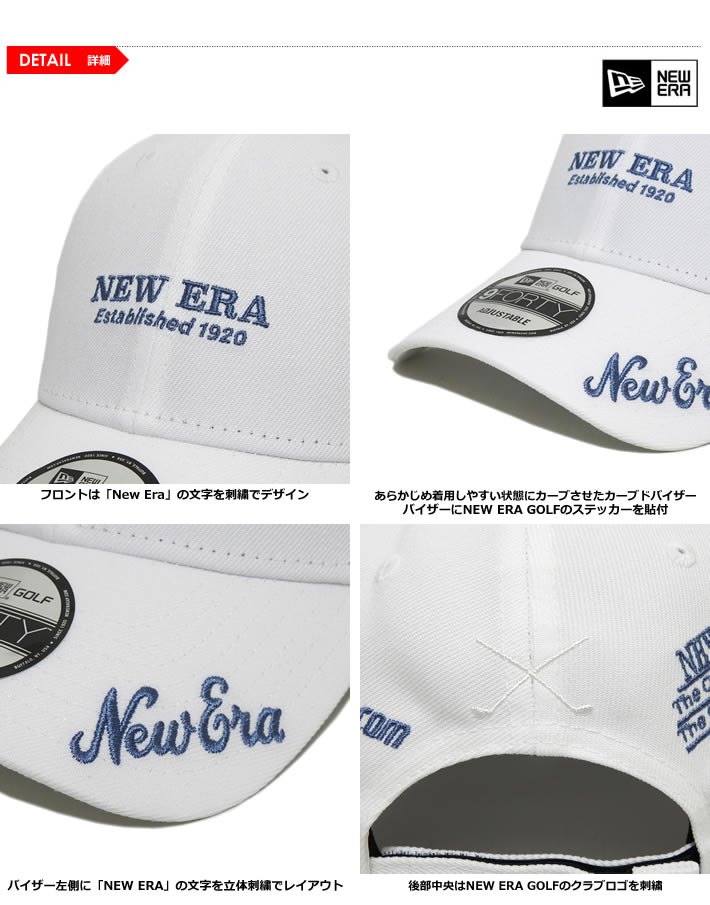 NEW ERA GOLF（ニューエラゴルフ）キャップ
