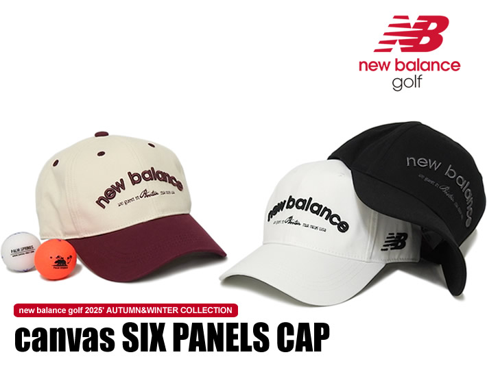 new balance golf(ニューバランスゴルフ)キャップ