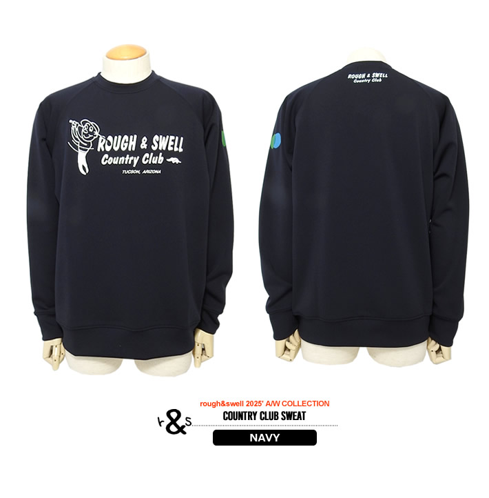 rough&swell（ラフアンドスウェル）スウェット