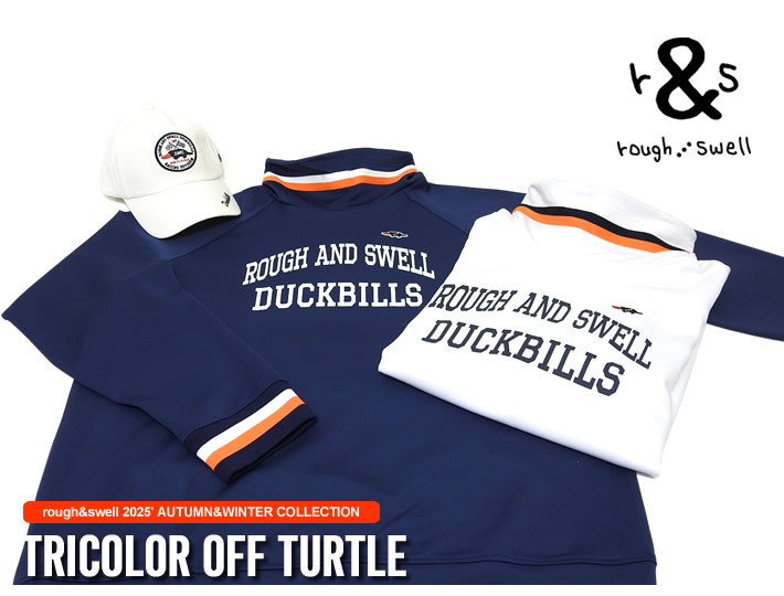 rough&swell（ラフアンドスウェル）スウェット