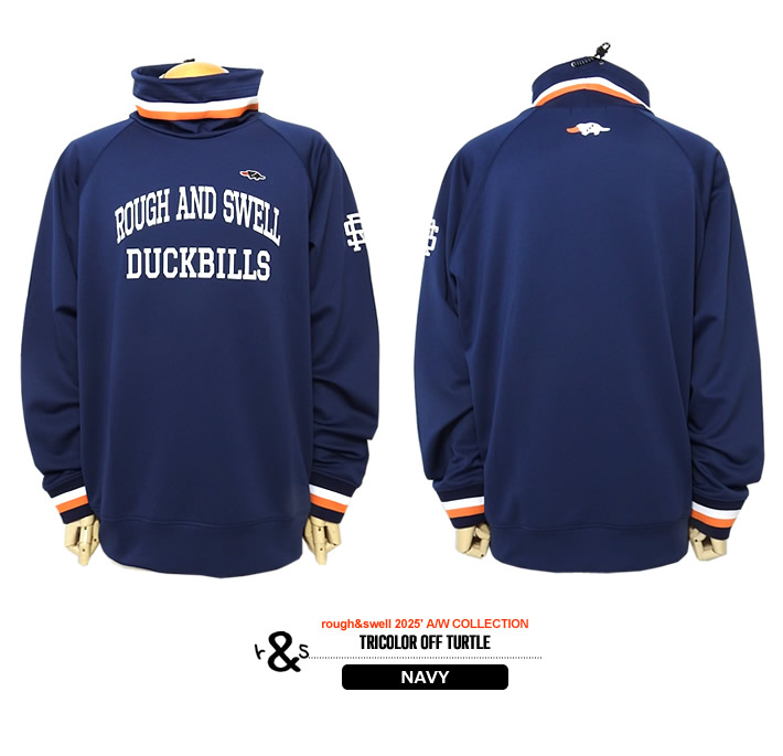 rough&swell（ラフアンドスウェル）スウェット