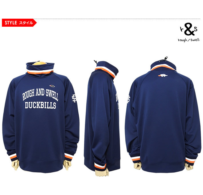 rough&swell（ラフアンドスウェル）スウェット