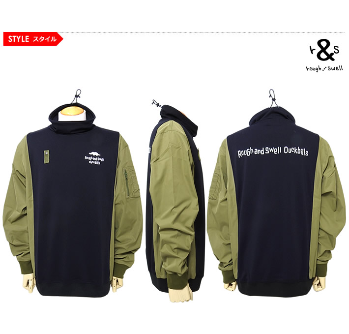 rough&swell（ラフアンドスウェル）スウェット
