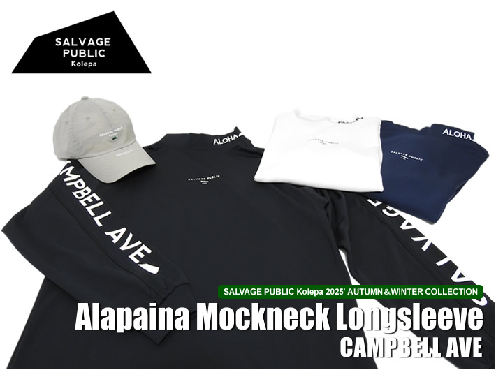 SALVAGE PUBLIC KOLEPA（サルベージパブリックコレパ）モックネック