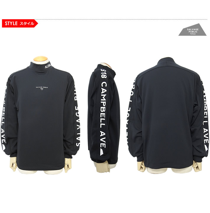 SALVAGE PUBLIC KOLEPA（サルベージパブリックコレパ）モックネック