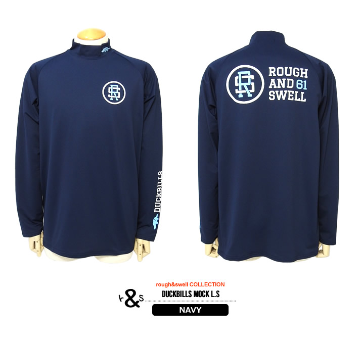 rough&swell（ラフアンドスウェル）モックネック