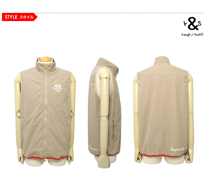 rough&swell（ラフアンドスウェル）ベスト