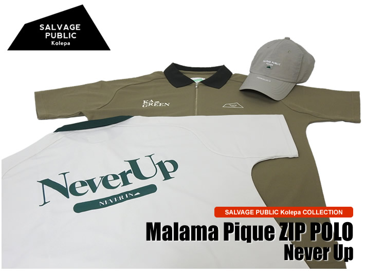 SALVAGE PUBLIC KOLEPA（サルベージパブリックコレパ）ポロシャツ