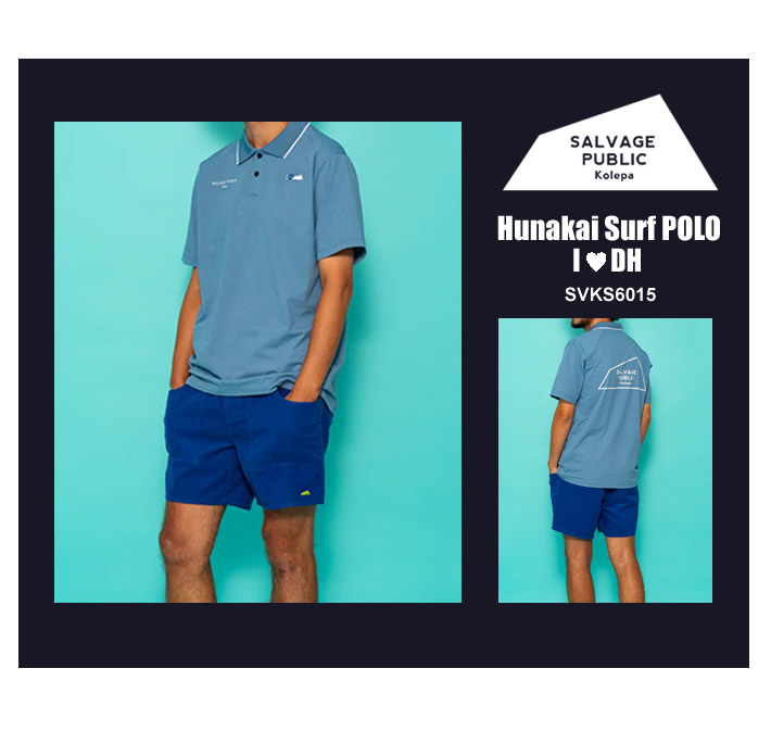 SALVAGE PUBLIC KOLEPA(サルベージパブリックコレパ)ポロシャツ