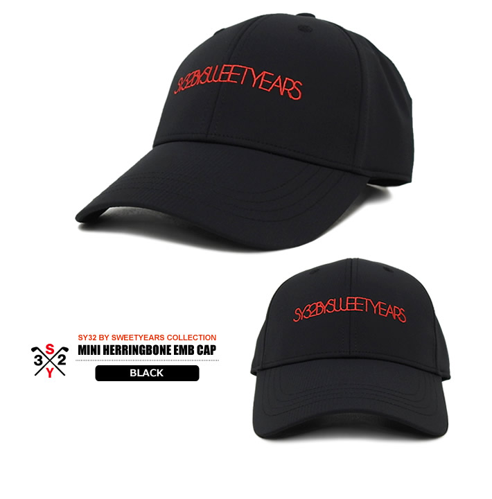 SY32 BY SWEET YEARS GOLF(エスワイサーティトゥバイスウィートイヤーズゴルフ)キャップ