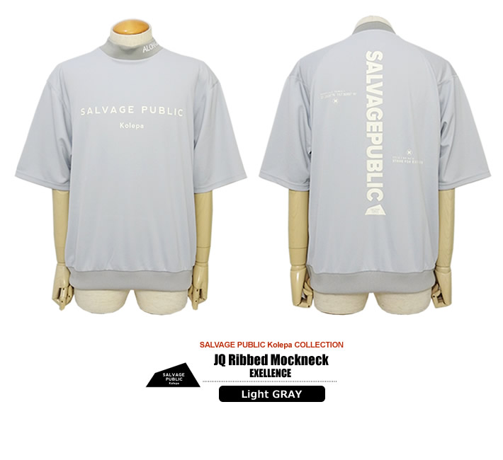 SALVAGE PUBLIC KOLEPA（サルベージパブリックコレパ）モックネック
