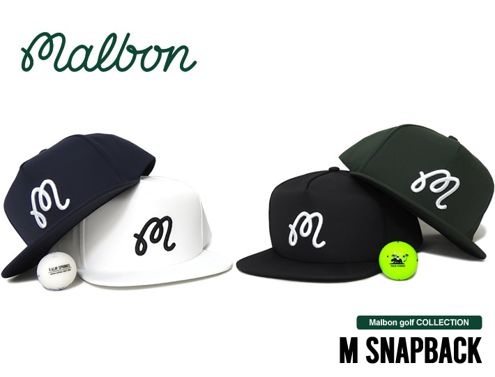 Malbon golf（マルボンゴルフ）キャップ