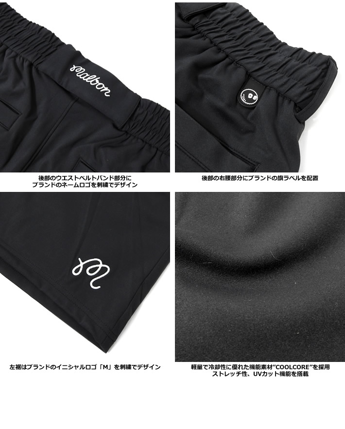 Malbon golf（マルボンゴルフ）ショーツ