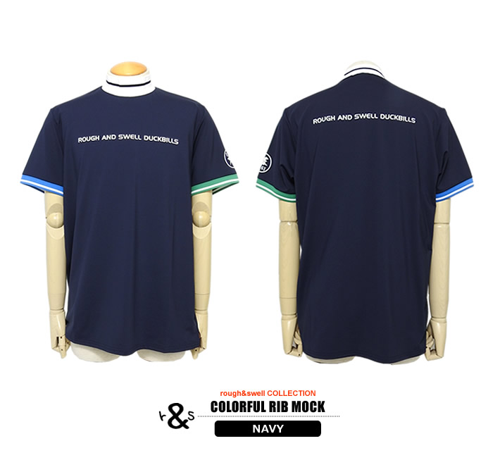 rough&swell（ラフアンドスウェル）モックネック