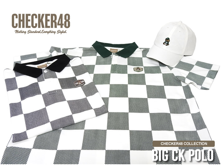 CHECKER48(チェッカーフォーティーエイト)ポロシャツ