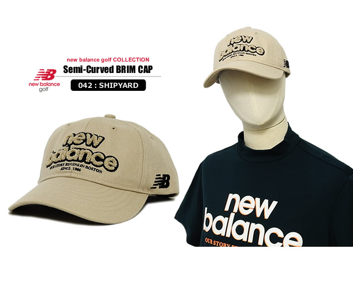 new balance golf(ニューバランスゴルフ)キャップ