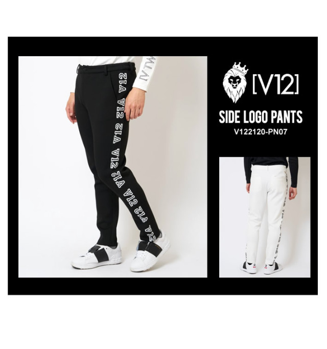 人気を誇る SIDE ヴィトゥエルヴ 【LEON掲載】V12 LOGO パンツ XL 