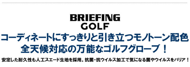 BRIEFING GOLF（ブリーフィングゴルフ）グローブ