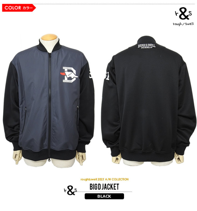 ラフ＆スウェル BIG D JACKET Ｍサイズ 新品未使用 - メンズウェア