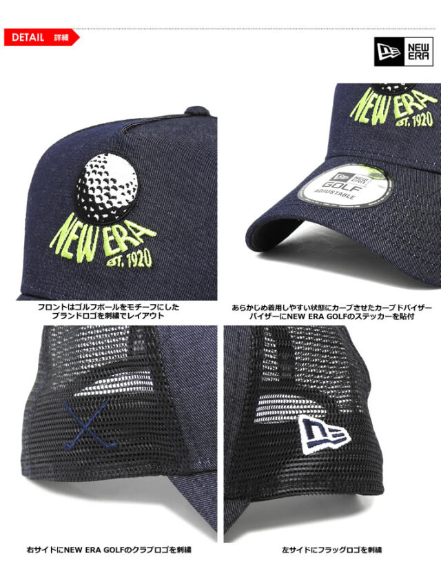 NEW ERA GOLF（ニューエラゴルフ）キャップ