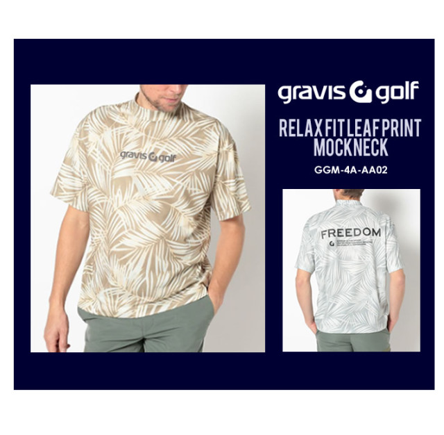 gravis golf［グラビスゴルフ］モックネック