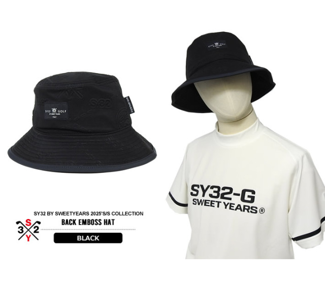 SY32 BY SWEET YEARS GOLF（エスワイサーティトゥバイスウィートイヤーズゴルフ）ハット