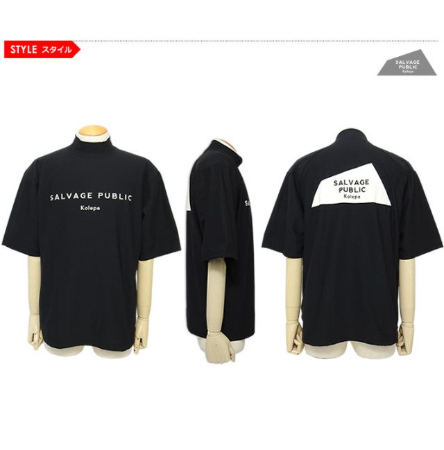 SALVAGE PUBLIC KOLEPA（サルベージパブリックコレパ）モックネック
