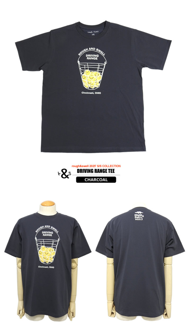 ROUGH & SWELL ゴルフシャツ XL カーキ ROUGH & SWELL ゴルフシャツ XL カーキ rough&swell［ラフアンド