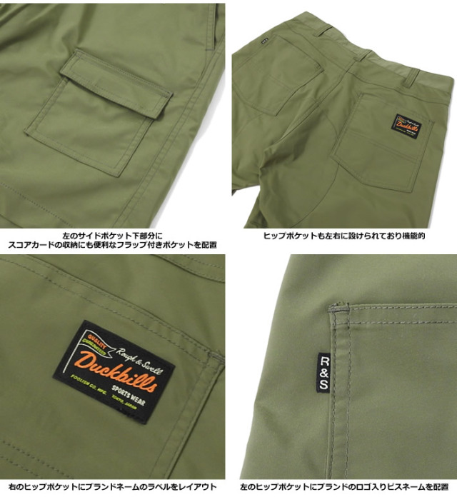 ROUGH AND SWELL ショートパンツ rough&swell［ラフアンドスウェル］PHANTOM SHORTS/ストレッチツイル