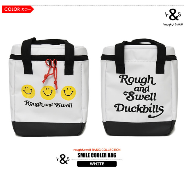 rough&swell［ラフアンドスウェル］SMILE COOLER BAG/保冷バッグ