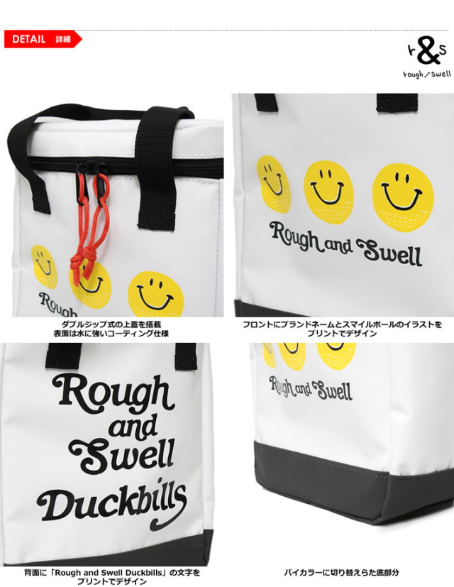 ラフ&スウェル rough&swell キャンバストートバッグ : GDOゴルフ