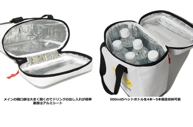 rough&swell［ラフアンドスウェル］SMILE COOLER BAG/保冷バッグ