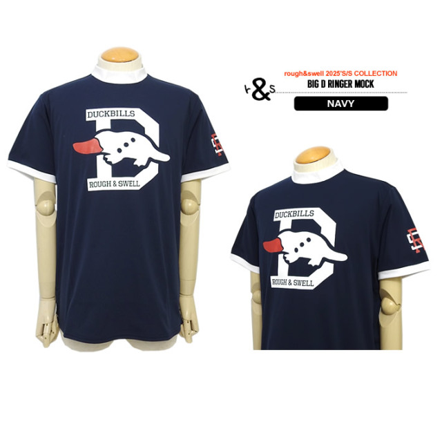 rough&swell（ラフアンドスウェル）モックネック