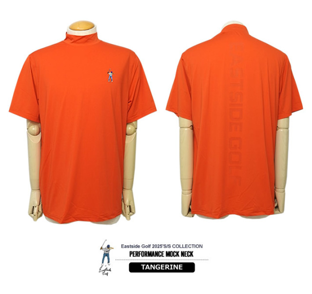 Eastside Golfメンズゴルフウェアトップス Eastside Golf［イーストサイドゴルフ］PERFORMANCE MOCK NECK