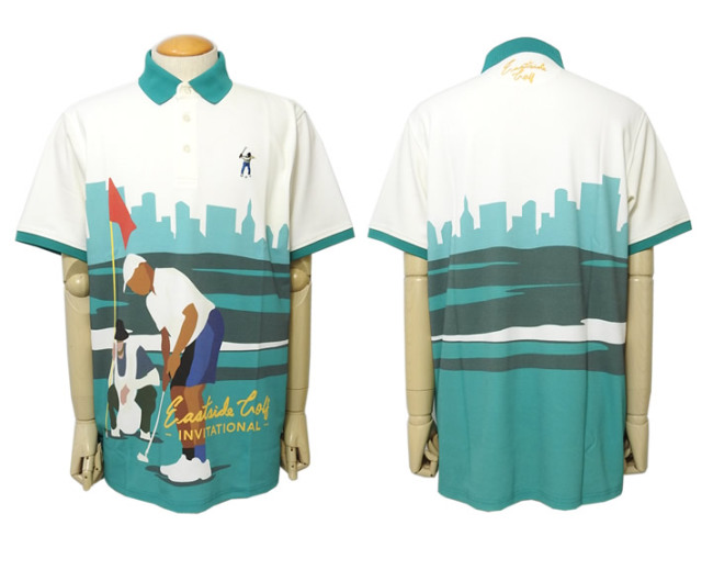 Eastside Golf［イーストサイドゴルフ］GRAPHIC PIQUE POLO