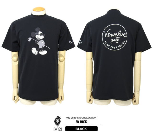 V12 ヴィトゥエルヴ ミッキー　ポロシャツ　メンズ　ゴルフ　XL ディズニー 楽天市場】v12 ミッキーの通販