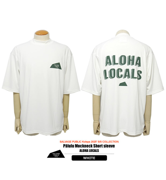 サルベージ パブリック コレパ　SALVAGE PUBLIC Kolepa　ALOHA LOCALS パルルモックネック半袖シャツ カジュアルゴルフドットコムby PALM SPRINGSにSSALVAGE PUBLIC KOLEPA