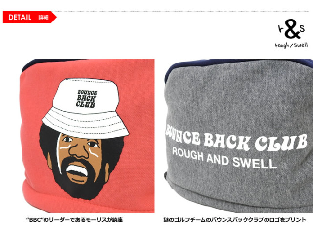 ROUGH & SWELL ヘッドカバー ROUGH & SWELL ヘッドカバー カジュアルゴルフドットコムby PALM