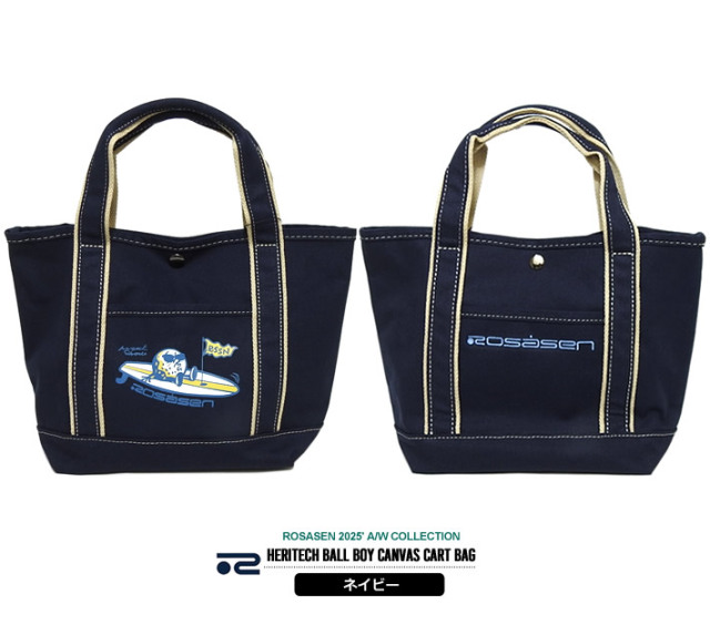 ロサーセン　ゴルフ　2way トートバッグ　シューズインポケット　軽量　ホワイト ロサーセン ゴルフ 2way トートバッグ シューズインポケット